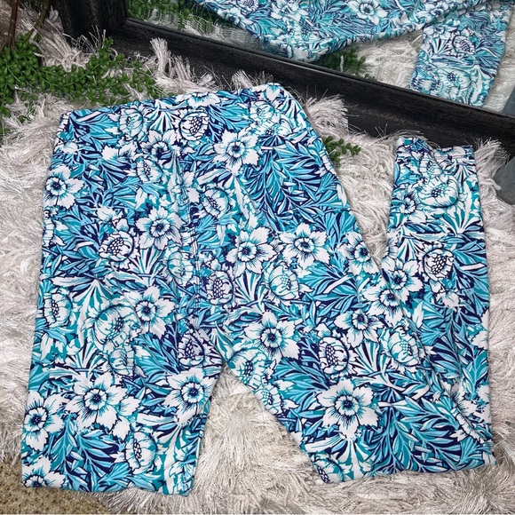 🌼3/$30🌼LulaRoe Floral Tropical Printed One Size Leggings - Picture 10 of 16